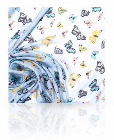 Палантин Женский S-BUTTERFLY/BLUE